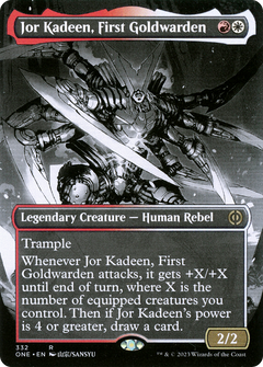 Jor Kadeen, First Goldwarden (332) (Borderless)