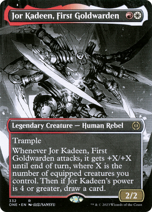 Jor Kadeen, First Goldwarden (332) (Borderless)