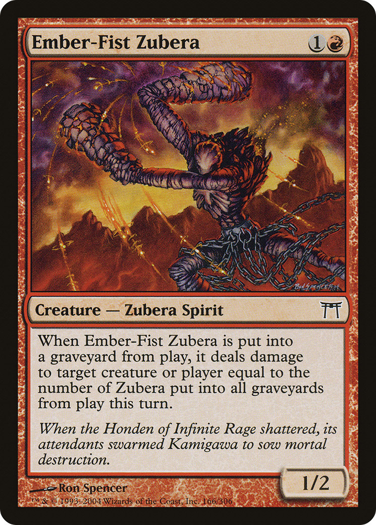 Ember-Fist Zubera - Foil