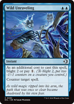 Wild Unraveling (0084) (ECL) - Foil