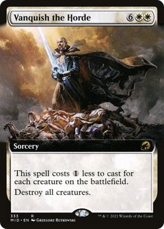 Vanquish the Horde (333) (Extended Art) - Foil