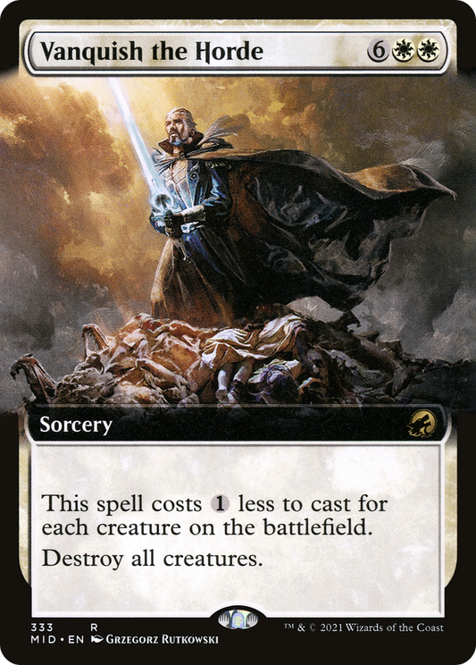 Vanquish the Horde (333) (Extended Art) - Foil