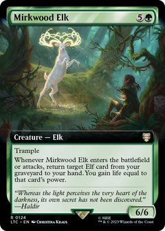 Mirkwood Elk (0124) (Extended Art)