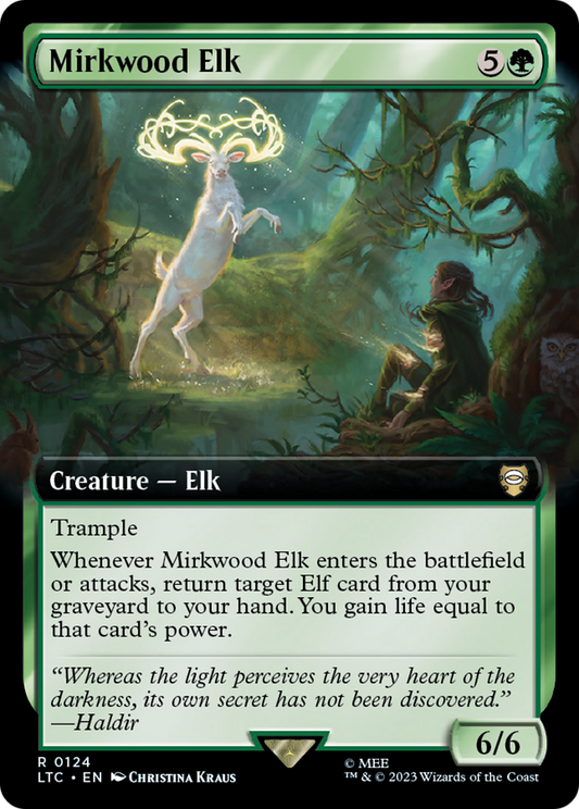 Mirkwood Elk (0124) (Extended Art)