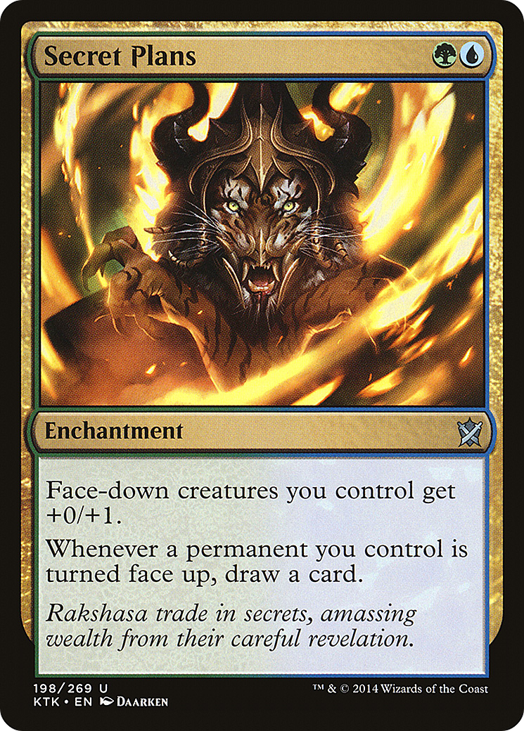 Secret Plans - Foil