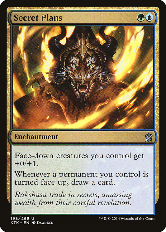 Secret Plans - Foil
