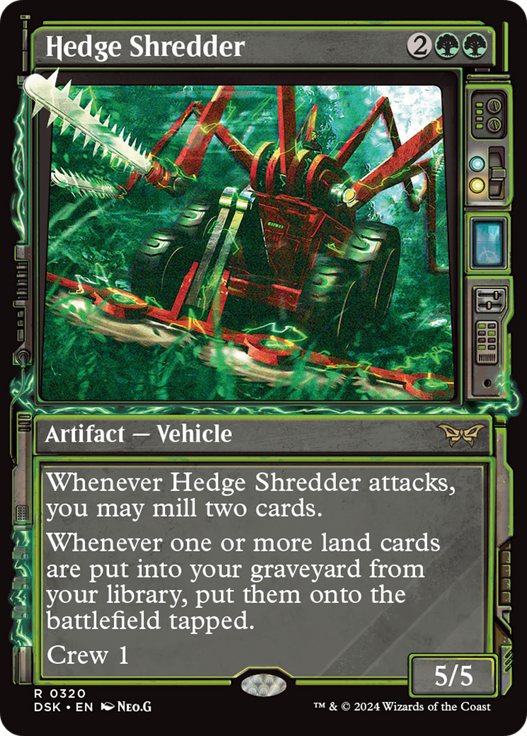 Hedge Shredder (0320) (Showcase)