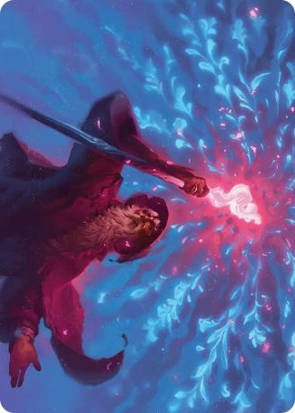 Wizard's Staff (15/54) Art Card (AHOB)