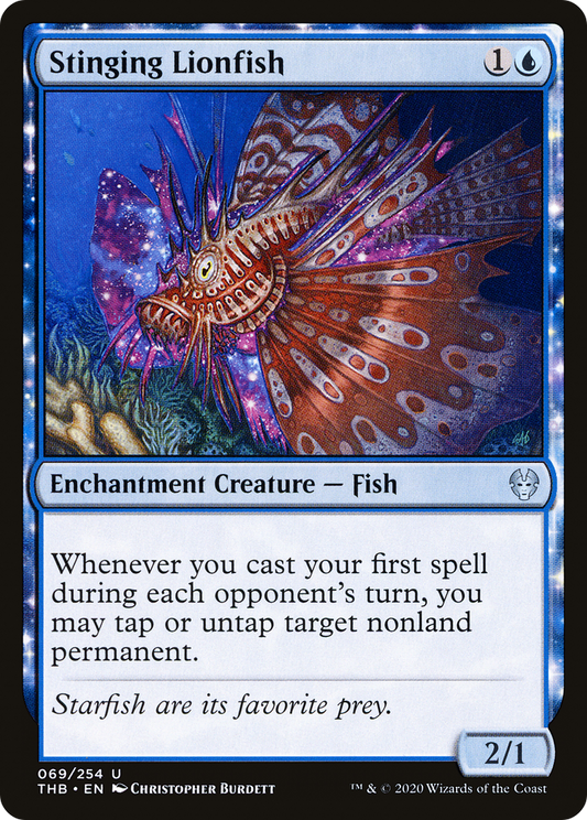 Stinging Lionfish - Foil