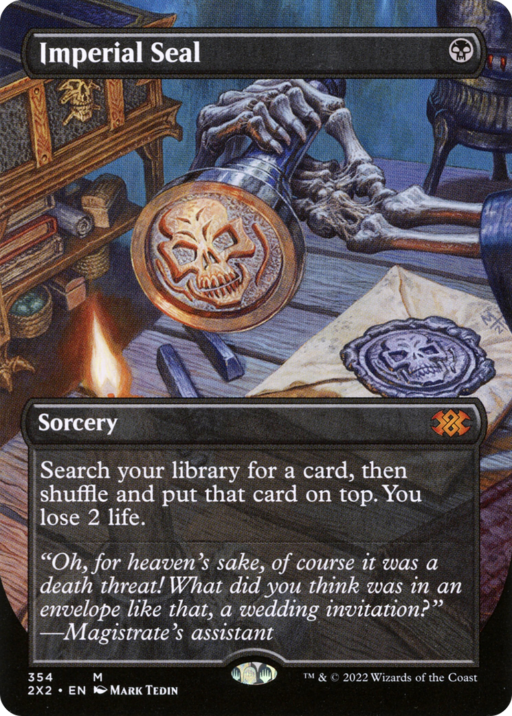 Imperial Seal (354) (Borderless) - Foil