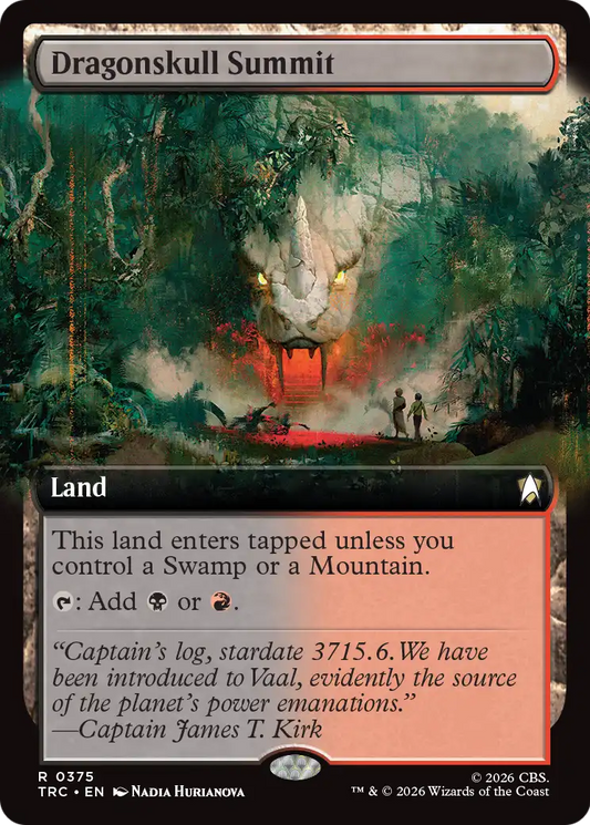 Dragonskull Summit (0375) (Extended Art) (TRC)