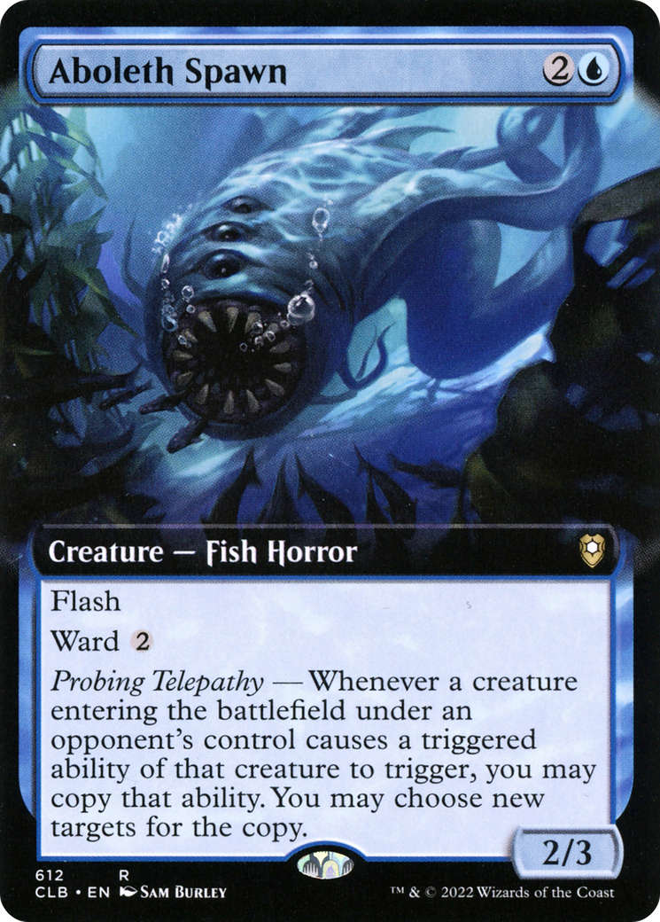 Aboleth Spawn (612) (Extended Art)