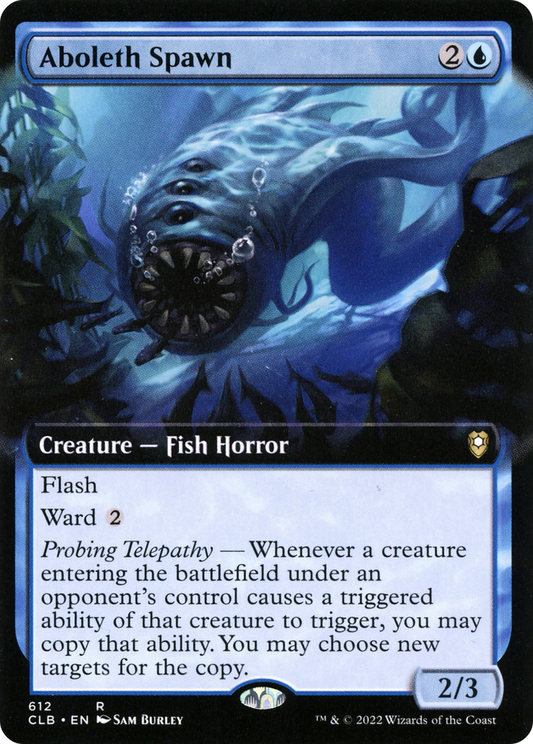 Aboleth Spawn (612) (Extended Art)