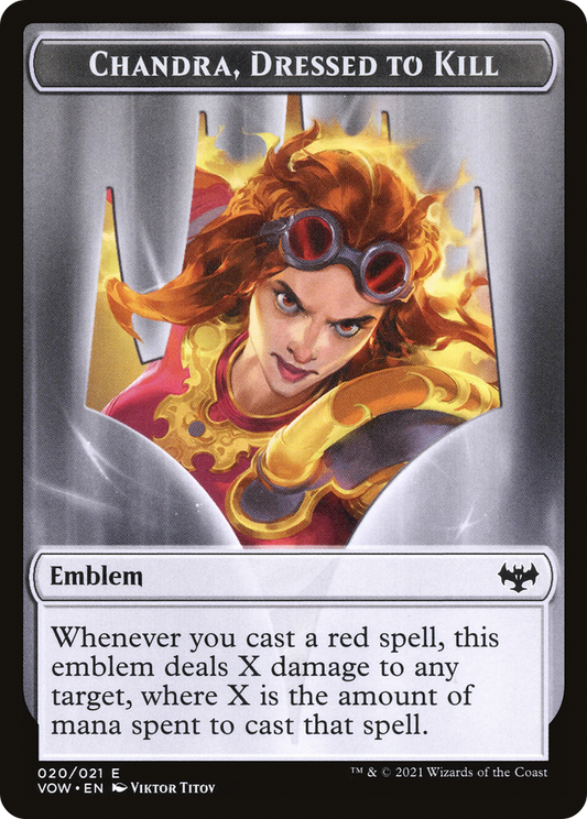 Chandra, Dressed to Kill Emblem (020)