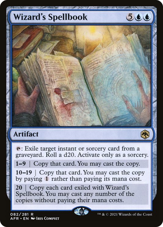 Wizard's Spellbook (082) (Promo Pack) - Foil