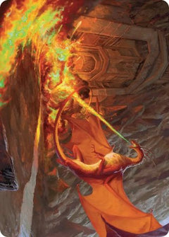Smaug's Fury (18/54) Art Card (AHOB)