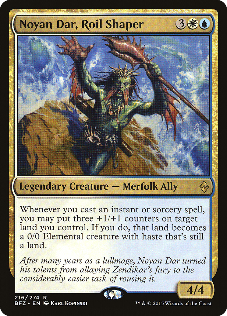 Noyan Dar, Roil Shaper - Foil