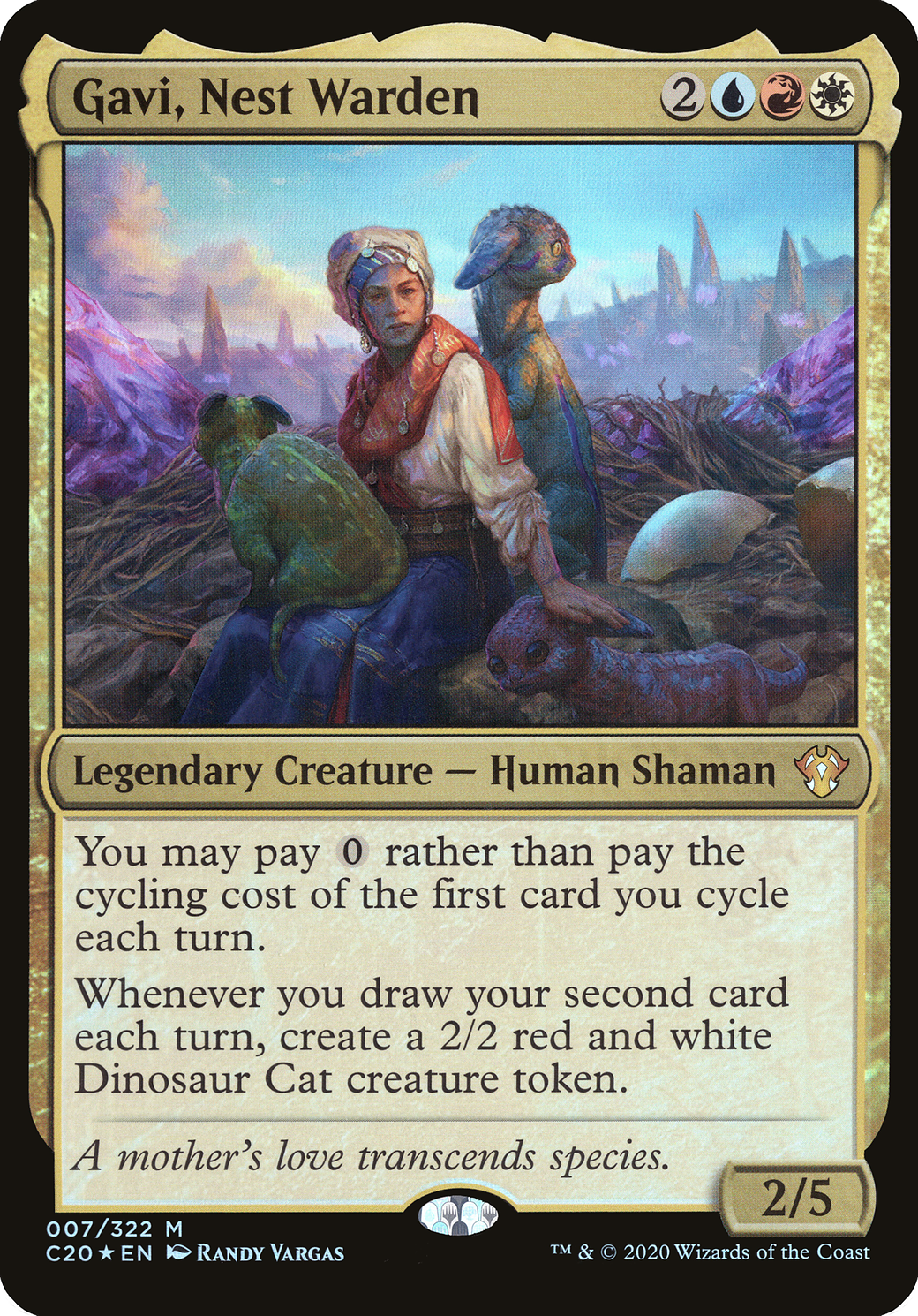 Gavi, Nest Warden (Oversized) - Foil