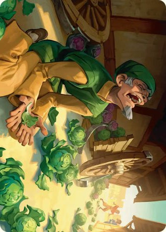 Unlucky Cabbage Merchant (19/54) Art Card (TLA)