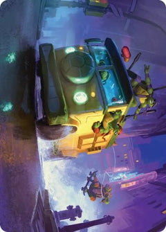 Turtle Van (19/54) Art Card (ATMT)