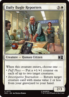 Daily Bugle Reporters (MSC) - Foil