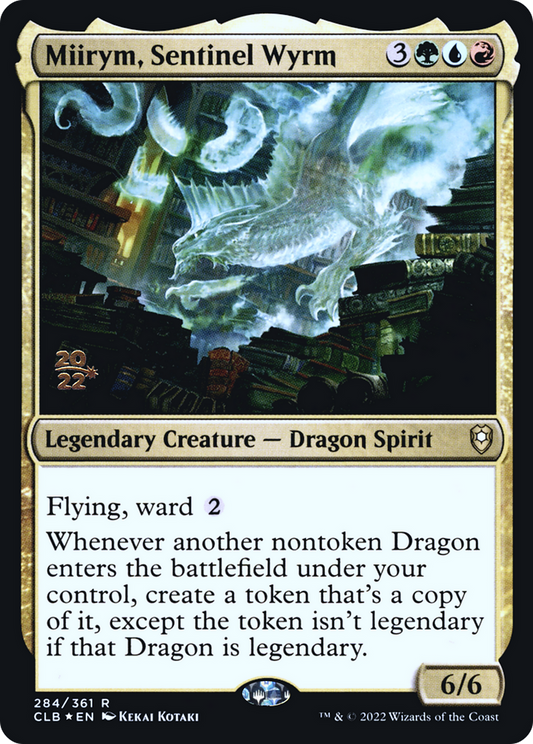 Miirym, Sentinel Wyrm (284) (Prerelease) - Foil