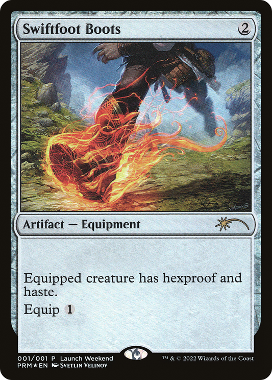 Swiftfoot Boots (001) (Launch Weekend) - Foil