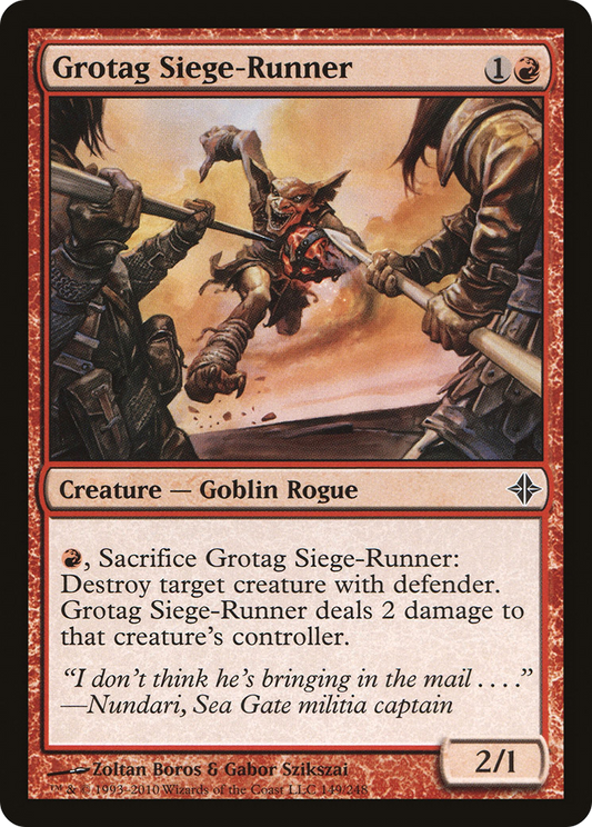 Grotag Siege-Runner - Foil