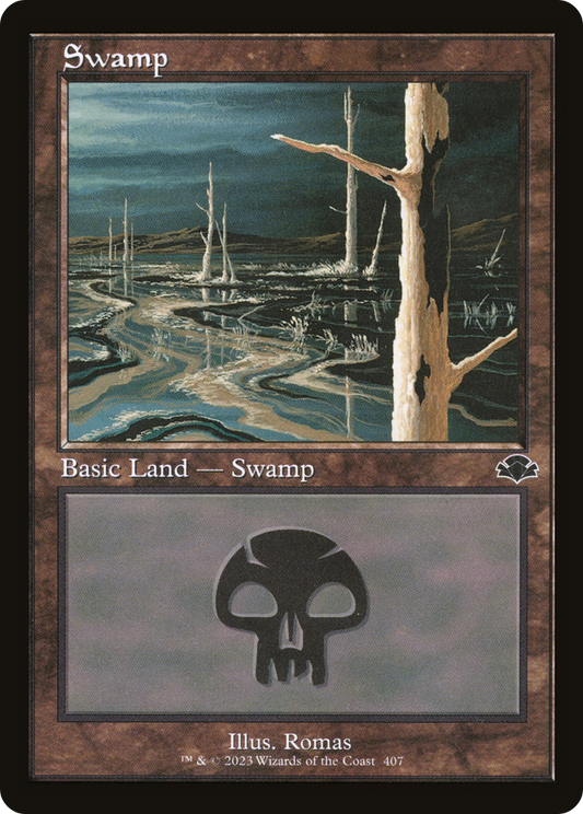 Swamp (407) (Retro Frame) - Foil
