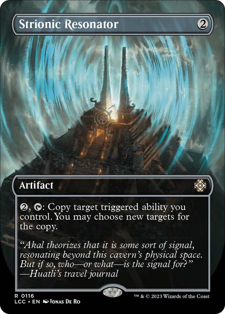 Strionic Resonator (0116) (Borderless) - Foil