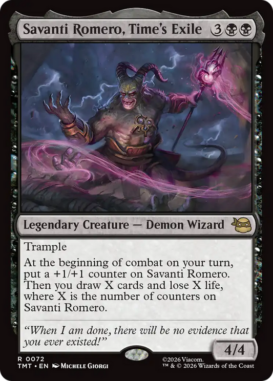 Savanti Romero, Time's Exile (TMT) - Foil