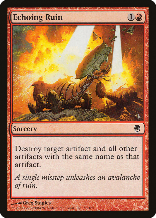 Echoing Ruin - Foil