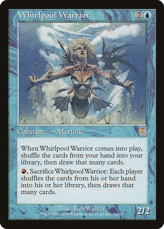 Whirlpool Warrior - Foil