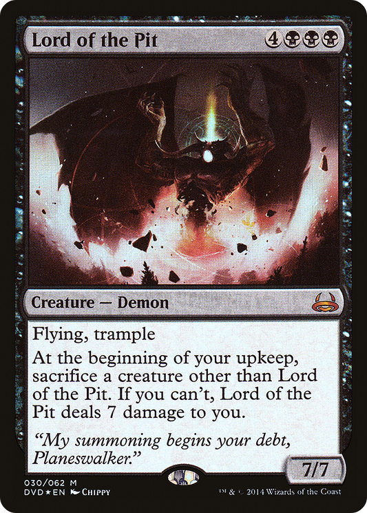 Lord of the Pit - Foil