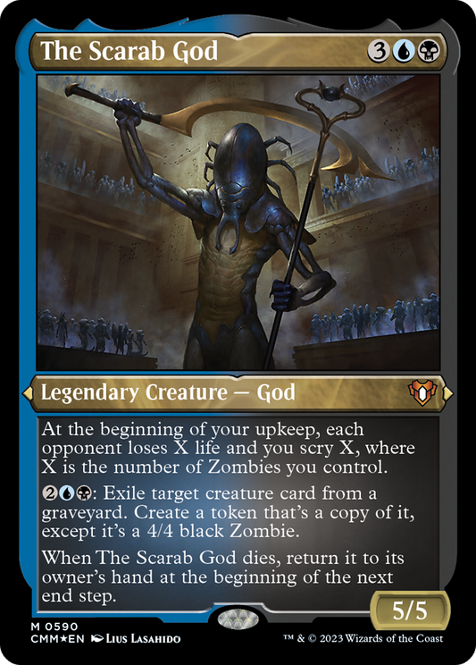 The Scarab God (0590) - Foil Etched