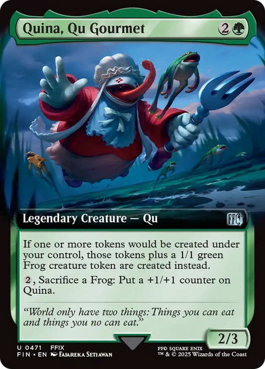 Quina, Qu Gourmet (0471) (Extended Art)