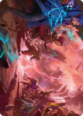 Violent Echoes (20/54) Art Card (FRA)