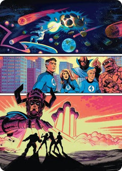 The Coming of Galactus (20/45) Art Card (AMSH)