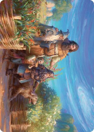 Beorn's Hospitality (20/54) Art Card (AHOB)