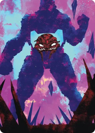 Krang, Utrom Warlord (21/54) Art Card (ATMT)