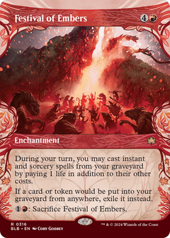 Festival of Embers (0316) (Showcase) - Foil