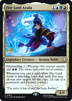 Fire Lord Azula (0220) (Prerelease) (PTLA) - Foil