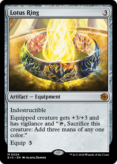 Lotus Ring - Foil