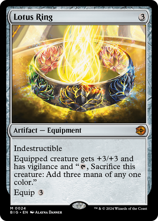 Lotus Ring - Foil