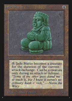 Jade Statue