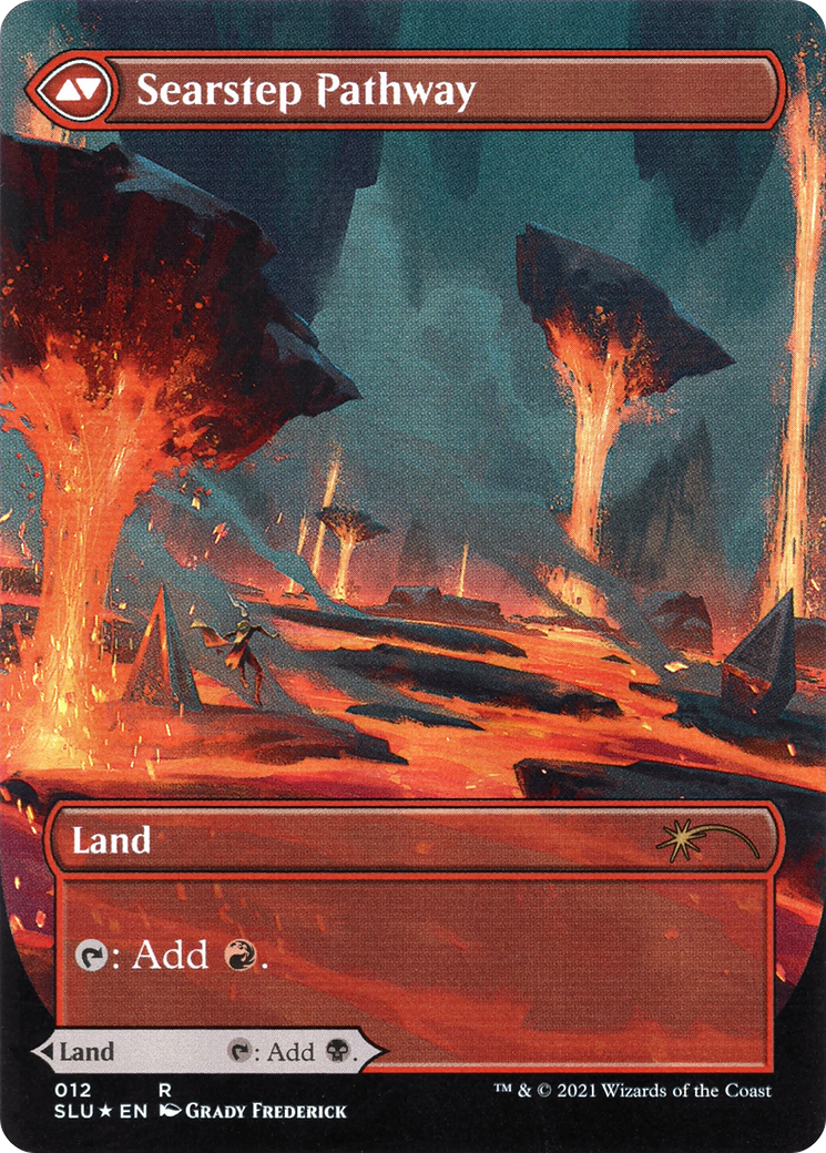 Blightstep Pathway // Searstep Pathway (012) (Borderless) (SLU) - Foil