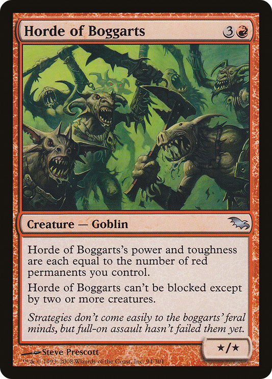 Horde of Boggarts - Foil