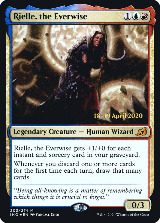 Rielle, the Everwise (203) (Prerelease) - Foil