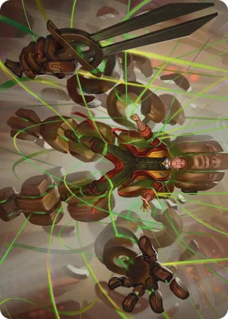 Tethermage's Advantage (23/54) Art Card (FRA)