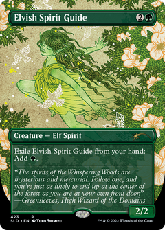 Elvish Spirit Guide (423) (Borderless) - Foil